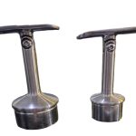 Two 2X Post Mount Tubular with Angle Adjustable Stainless Steel