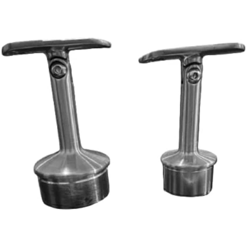 Two 2X Post Mount Tubular with Angle Adjustable Stainless Steel