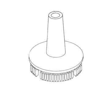 2X RAIL CONVERTER FOR 50.8mm, 38.1mm ROUND TUBE Sketch 2X RAIL CONVERTER FOR 50.8mm, 38.1mm ROUND TUBE Sketch