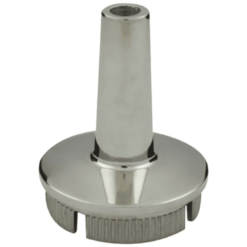Straight 2X RAIL CONVERTER FOR 50.8mm, 38.1mm ROUND TUBE
