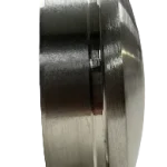 2X Round Cap Stainless Steel Handrail Fitting