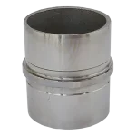 Single 2X Stainless Steel Balustrade Connector Tube
