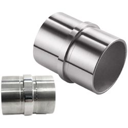 Hollow 2X Stainless Steel Balustrade Connector Tube