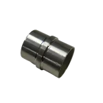 2X Stainless Steel Balustrade Connector Tube Side Angle View