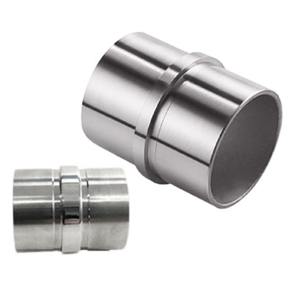 Hollow 2X Stainless Steel Balustrade Connector Tube
