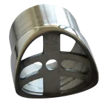 2X Stainless Steel Tube Joiner Bracket Bottom View