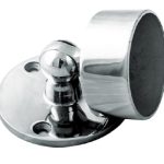 2X Wall Mounted Post Bracket Tilted To Right Side