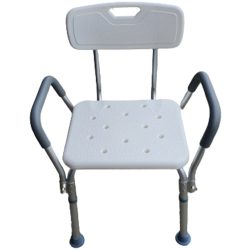 Adjustable And Removable Shower Chair Stool