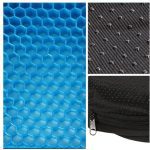 Universal Gel Cooling Cushion Rehab Seating Support Inside and Outside View