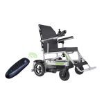 Electric Wheelchair With Auto Folding Options and a Remote Control
