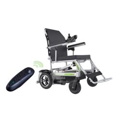 Electric Wheelchair With Auto Folding Options and a Remote Control