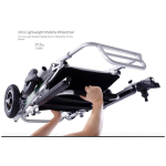 Electric Wheelchair With Auto Folding Options and a Remote Control H3PS-Air Wheel