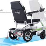 Reversing Reminder of Electric Wheelchair With Auto Folding Options