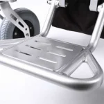 Footrest on Customized Bariatric Electric Wheelchair