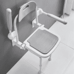 Wall Mounted and Foldable Shower Chair