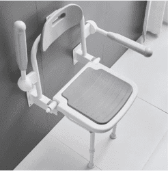 Wall Mounted and Foldable Shower Chair