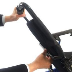 Adjustable Backrest Light Folding Electric Disability Wheelchair-FALCON Bottle Holder for Wheelchairs, Scooters and Walkers