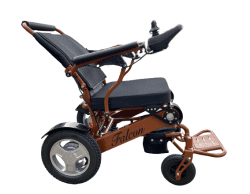 Adjustable Backrest Light Folding Electric Disability Wheelchair-FALCON Bottle Holder for Wheelchairs, Scooters and Walkers