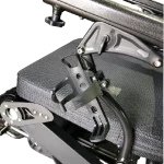 Empty Durable and Reliable Bottle Holder on Wheelchair