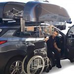 Opening Chair Topper Wheelchair Carrier For Car