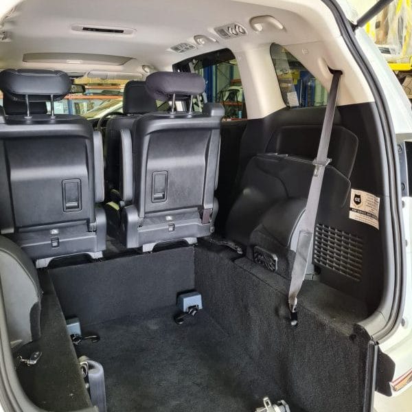 Honda Odyssey Third Row Rear Wheelchair Mobility Access Car Conversion Seat Removed Honda Odyssey Third Row Rear Wheelchair Mobility Access Car Conversion Seat Removed