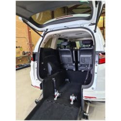 Honda Odyssey Third Row Rear Wheelchair Mobility Access Car Conversion