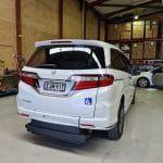 Honda Odyssey Third Row Rear Wheelchair Mobility Access Car Conversion Closed Tailgate