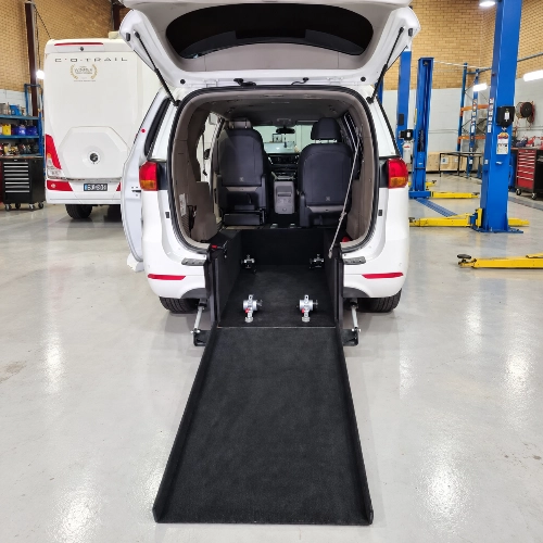 Kia Third Row Wheelchair Accessible Car Conversion