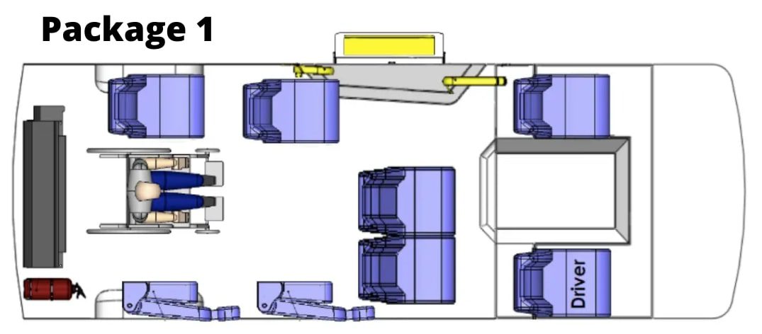 Wheelchair Accessible Van Toyota Hiace Package