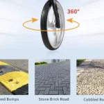 4-wheel lightweight Rollator Wheel Details