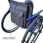 Portable Leisure Manual Active Wheelchair Back Pocket