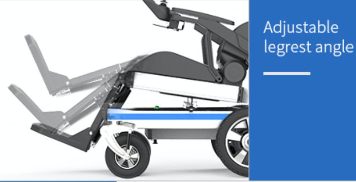 OPTIMUM Reclining Electric Wheelchair Legrest