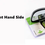 Blind Spot Car Mirror With Wide Adjustable Option Black Right Hand Side