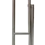 Height Adjustable And Stainless Steel Toilet Grab Rail Close View