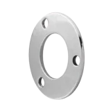 Standing 2X Pipe Base Plate with Floor Mounted