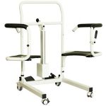 iMOVE7 Electric And Height Adjustable Patient Transfer Chair Frontview