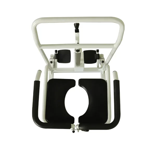 iMOVE7 Electric And Height Adjustable Patient Transfer Chair Topview Closed iMOVE7 Electric And Height Adjustable Patient Transfer Chair Topview Closed