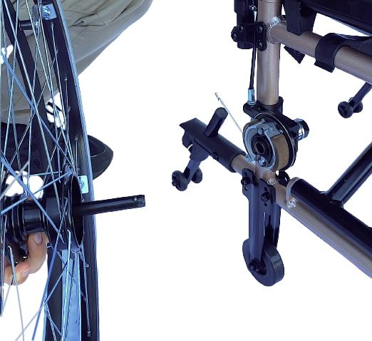 Complete Manual Pushchair With Anti Flat Wheels