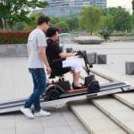 Wheel Chair Access Ramp with Lightweight and Portable Features