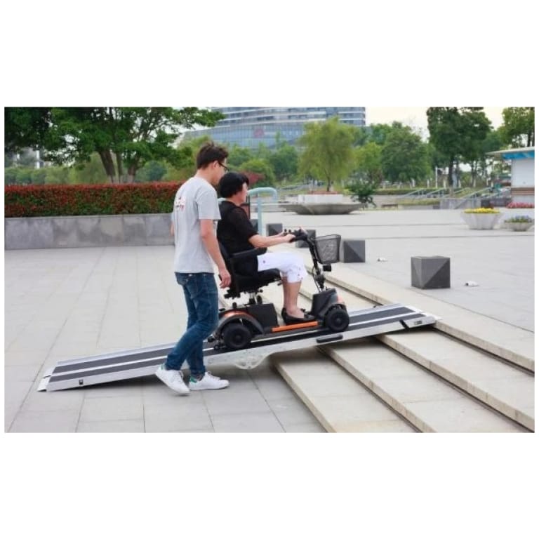 Wheel Chair Access Ramp with Lightweight and Portable Features