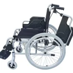 Aluminium Made Manual Wheelchair Handrest Removed