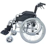 Aluminium Made Manual Wheelchair Leftside View