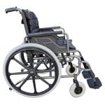 Foldable and Lightweight Bariatric Manual Wheelchair Rightside View