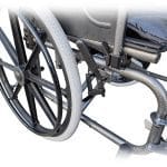 Foldable and Lightweight Bariatric Manual Wheelchair Brakes
