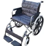 Folded Lightweight Bariatric Manual Wheelchair Left side view