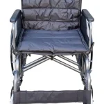 Folded Lightweight Bariatric Manual Wheelchair Frontview