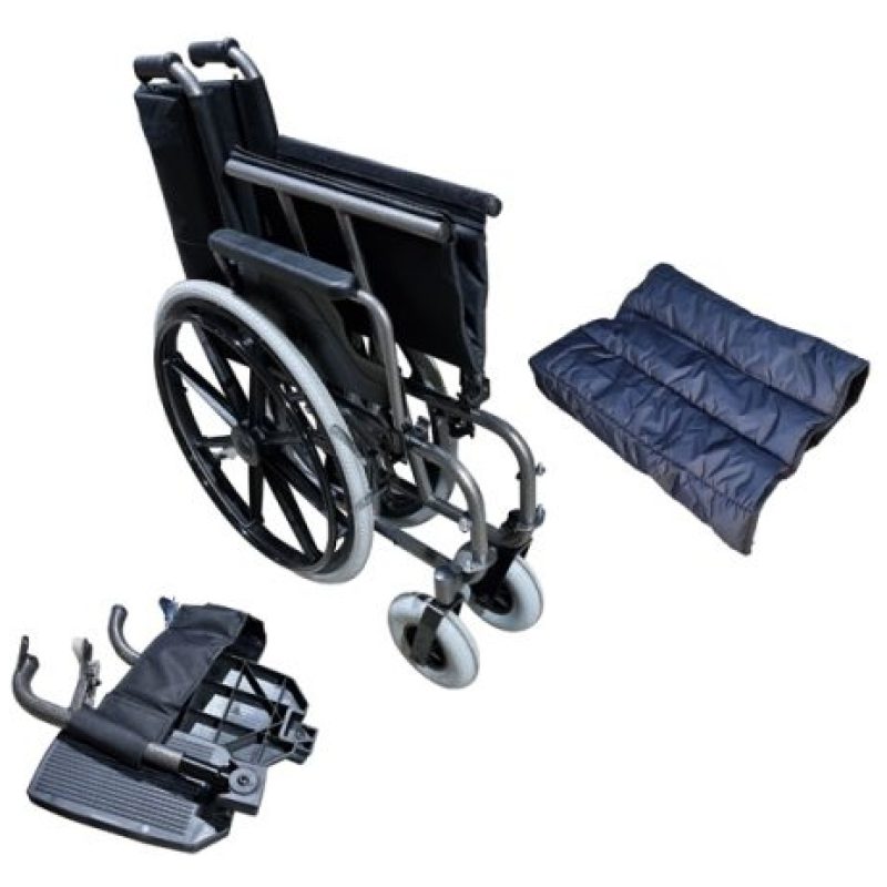 Folding Bariatric Manual Wheelchair with 180kg capacity