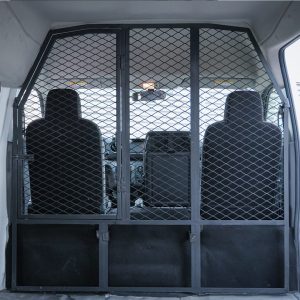 Heavy Duty Cargo Protection Barrier Installed on Vehicle