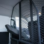 Heavy Duty Cargo Protection Barrier - Leaning Seat