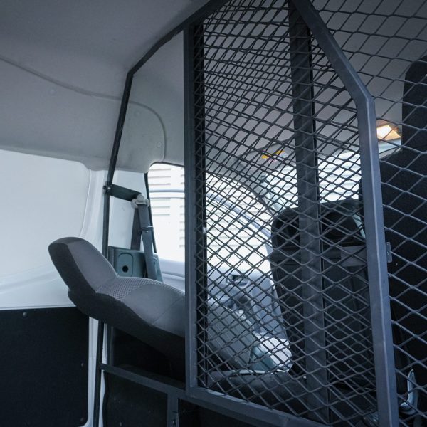 Heavy Duty Cargo Protection Barrier - Leaning Seat Heavy Duty Cargo Protection Barrier - Leaning Seat